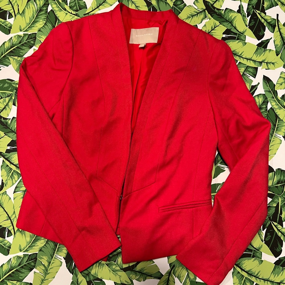 Pink Banana Republic size 4 blazer